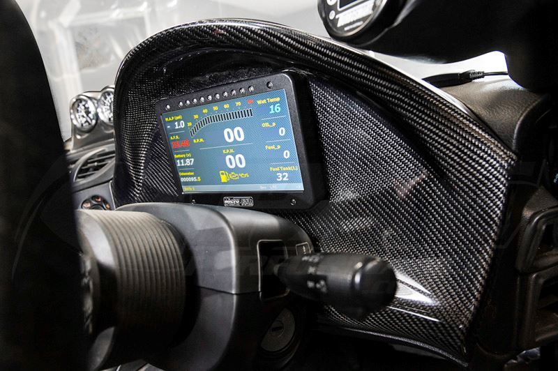 FD RX7 CARBON DASH CLUSTER FASCIA PANEL BLANK. Pac Performance Racing