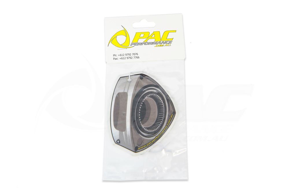PAC PERFORMANCE ROTOR AIR FRESHENER. Pac Performance Racing