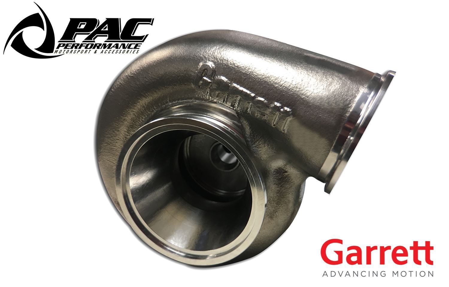 GARRETT G421450 TURBOCHARGER WITH EXHAUST HOUSING. Pac Performance Racing