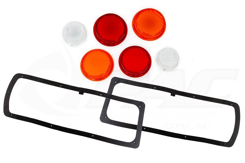 MAZDA RX3 TAIL LIGHT LENSE SET 12A 10A. Pac Performance Racing NZ