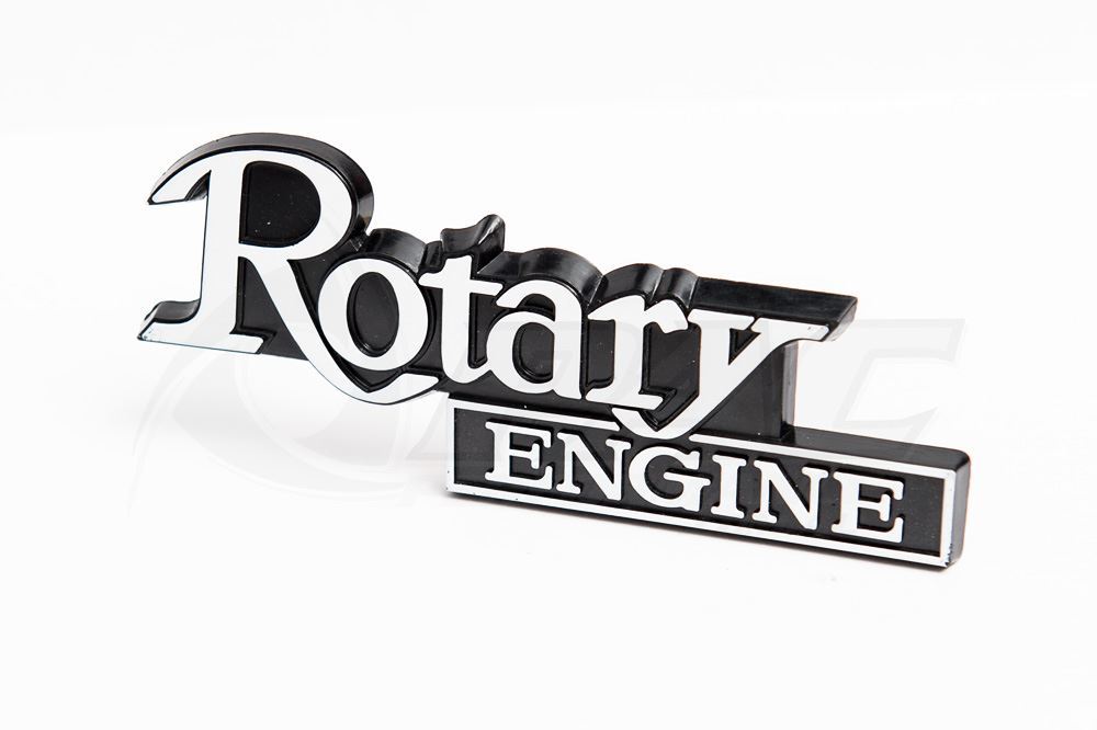ROTARY ENGINE BADGE STICK ON TYPE. Pac Performance Racing