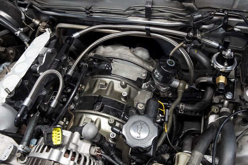 FD RX7 COMPLETE E85 FUEL SYSTEM PACKAGE. Pac Performance Racing