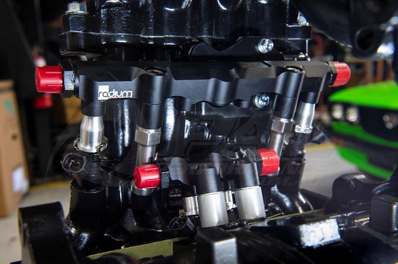 FD RX7 COMPLETE E85 FUEL SYSTEM PACKAGE. Pac Performance Racing