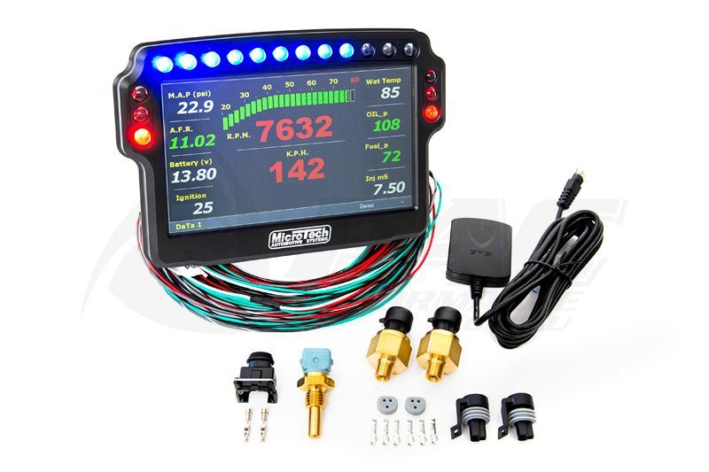 MICROTECH STAND ALONE DISPLAY LOGGER DASH KITS. Pac Performance Racing NZ