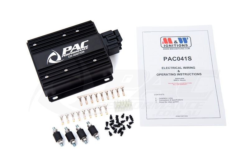 M&W PAC041S CDI IGNITION & COIL KIT 12A 13B PRO14. Pac Performance Racing