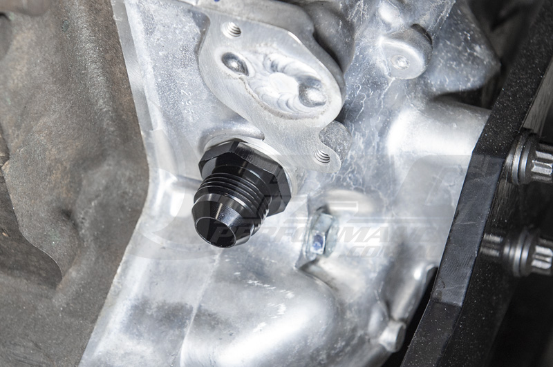 ROTARY TURBO OIL DRAIN FITTING 10AN. Pac Performance Racing