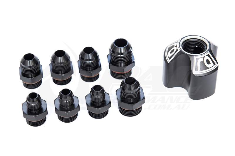 RADIUM ENGINEERING 3-WAY FUEL DISTRIBUTION BLOCK KIT. Pac Performance ...