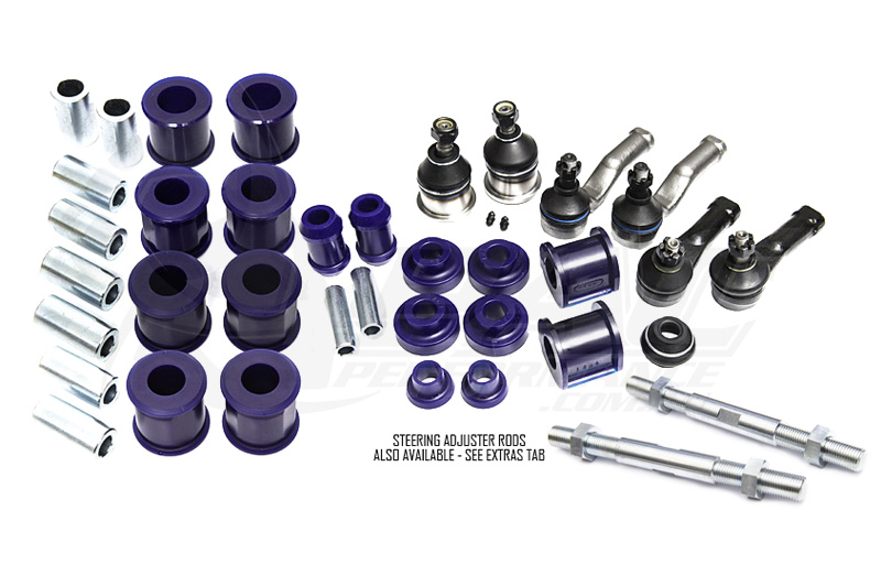 MAZDA RX2 CAPELLA FRONT & REAR END SUSPENSION OVERHAUL KIT. Pac