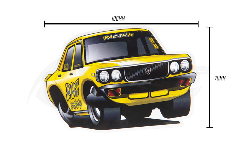 PAC TOON STICKERS. Pac Performance Racing