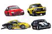 PAC RACER TOON STICKER PACK