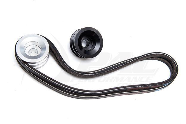 LIGHTWEIGHT BILLET TWIN BELT ROTARY PULLEY KIT