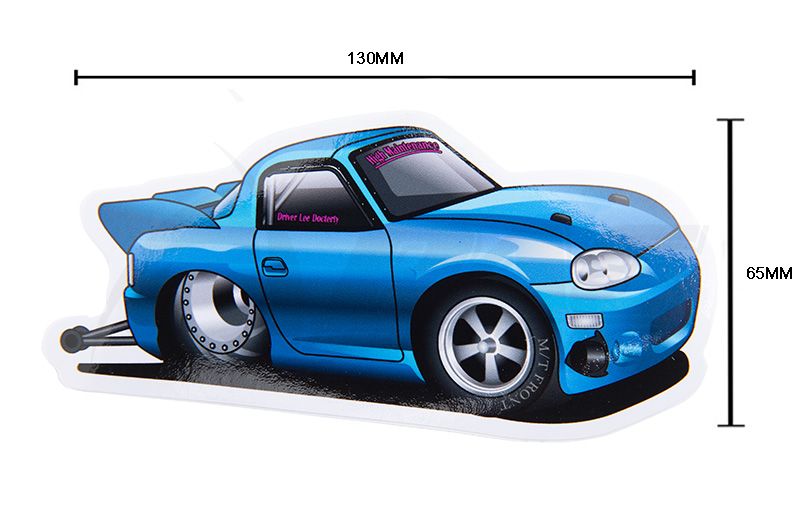 PAC TOON STICKERS. Pac Performance Racing