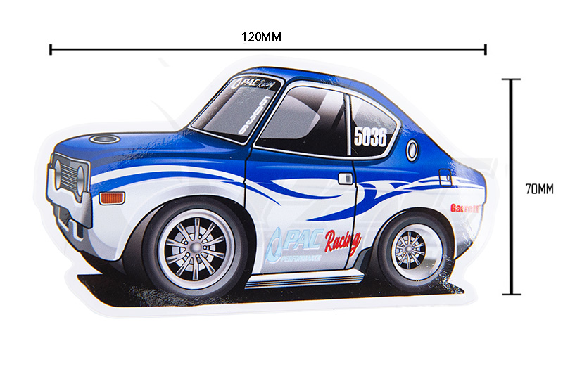 PAC TOON STICKERS. Pac Performance Racing