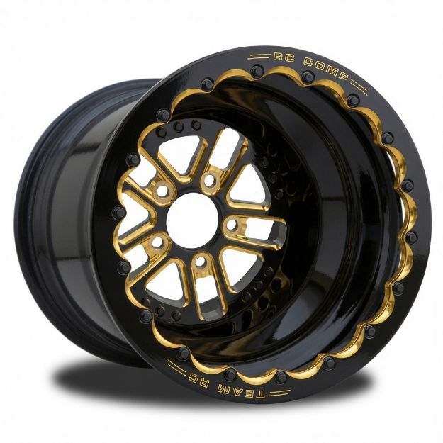 Picture of RC COMPONENTS APEX KOLOR POP BEADLOCK REAR WHEEL