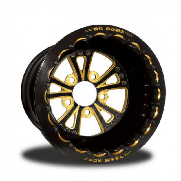 Picture of RC COMPONENTS TORX KOLOR POP BEADLOCK REAR WHEEL  