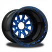 Picture of RC COMPONENTS HAMMER KOLOR POP BEADLOCK REAR WHEEL 