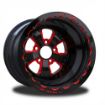 Picture of RC COMPONENTS RETRO KOLOR POP BEADLOCK REAR WHEEL 