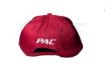 PAC PERFORMANCE SNAP BACK CAP- MAROON WHITE 2