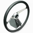 Picture of Lotse Boxer Leather Polished 400mm Steering Wheel
