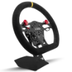 Picture of Lotse Pro Street Suede Yellow Stripe 315mm Steering Wheel