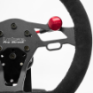 Picture of Lotse Pro Street Suede Yellow Stripe 315mm Steering Wheel