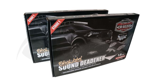 Picture of Car Builders Stage 1 Sound Deadener - 2 Boxes - Black, 1.8sq/m